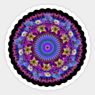 Mandala Magic - Floral Hypnosis Sticker